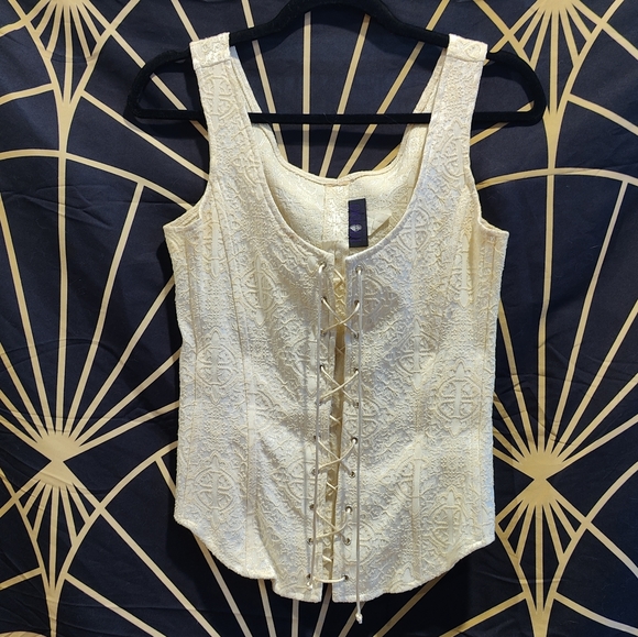 Morbid Threads corset top - Picture 1 of 3